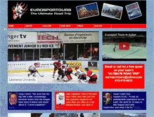 Tablet Screenshot of eurosportours.com